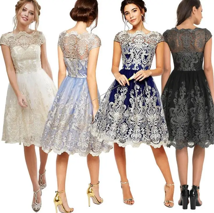 Fashion women's clothing dress Bubble Skirt bridesmaid Elegant official Dresses