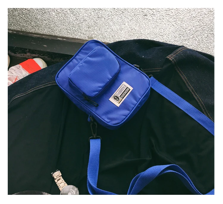 Menghuo Brand New Fashion Women Handbag Panelled Shoulder Bag Leisure Nylon Men Messenger Bag Female Crossbody Bags for Boys Bag00_29-1_30