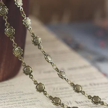 

antique bronze chain for neckalce accessories--5meter