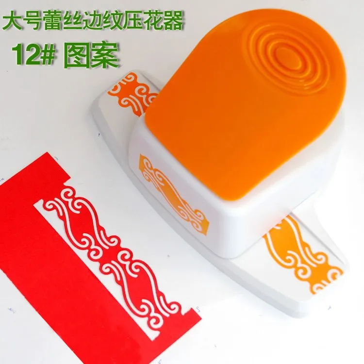 free shipping 12 embossing punches border craft punch
