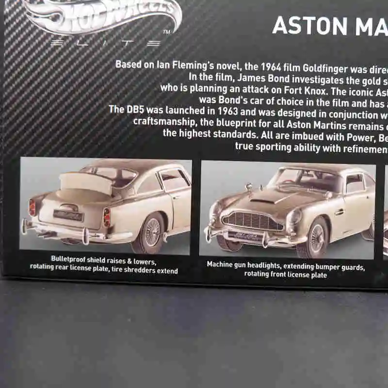 1:18 Aston Martin DB5 Goldfinger 007 Джеймс Бонд BLY20 литые игрушки модели