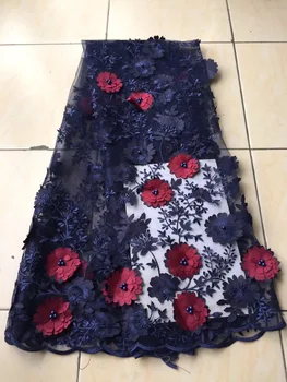 

2018 Latest French Nigerian Laces Fabrics High Quality Tulle African Laces Fabric Wedding African French Tulle Lace