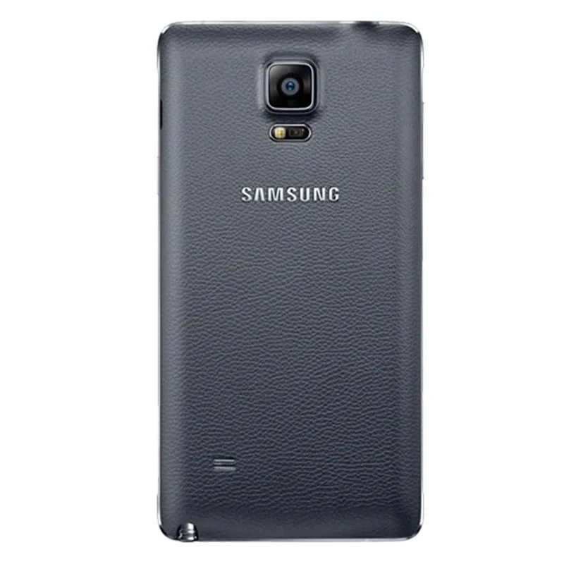 Оригинальный чехол для Samsung Galaxy Note4 N9100 N910H Note 4 задняя крышка телефона|Бамперы| |