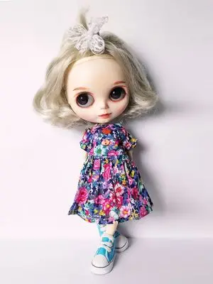 Новинка 1/6 рост 26-28 см BJD YOSD Blythe кукольная одежда милое платье