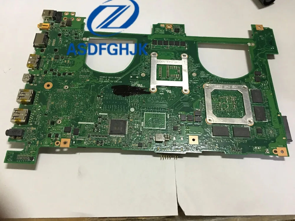  for ASUS N550J N550JK N550JV Q550JV mainboard N550JX Motherboard W/ I7-4700HQ GT850M 4GB N550JK Lap