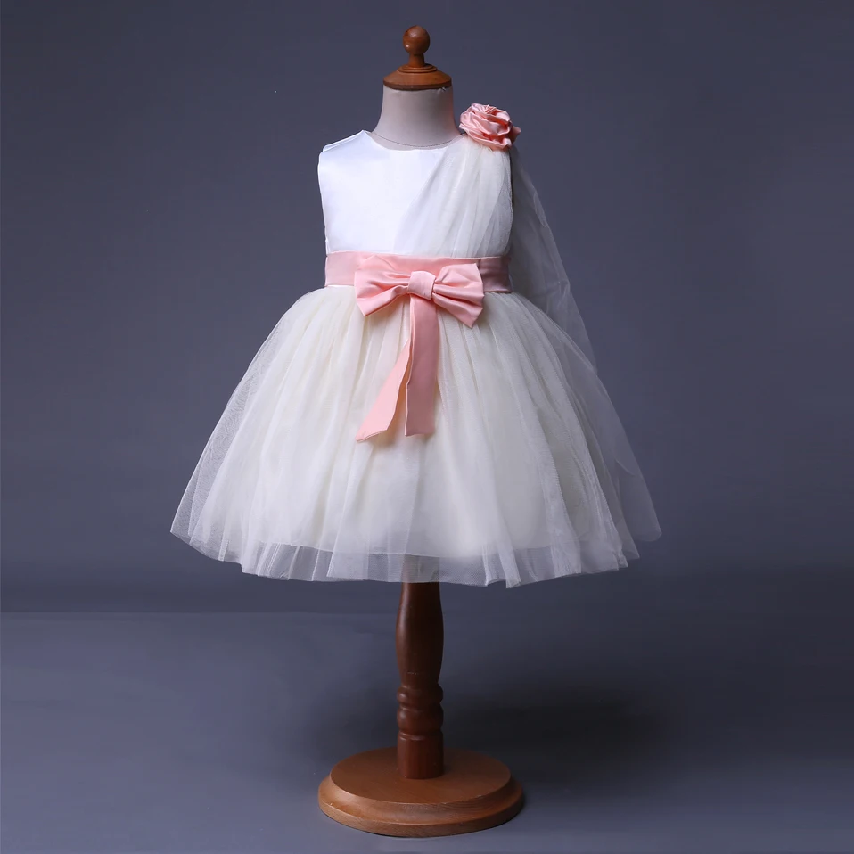 Cutestyles Ivory Flower Girl Dresses Lace Baby Flower Girl Dresses Toddler Party Dresses GD50416-10