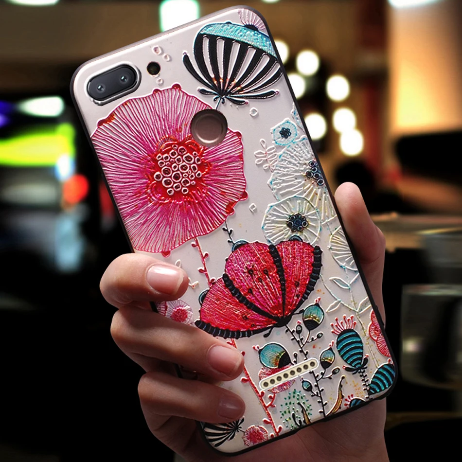 Роскошный чехол YonLinTan для Xiaomi Redmi 6 pro 6pro Redmi6 Xiomi мягкая задняя часть телефона 3D
