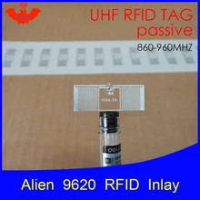 UHF RFID tag Alien 9620 инкрустация 915 МГц 900 МГц 868 МГц 860-960 МГц Higgs3 EPC Gen2 ISO18000-6c смарт-карта Пассивная RFID Метка