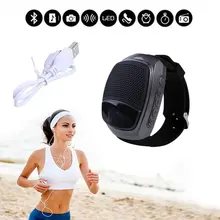 B90 Hände geben Anruf Uhr Wearable Bluetooth Lautsprecher Smartwatch Lautsprecher Tragbare Gerät FM Radio TF Selbstauslöser Für Android telefon