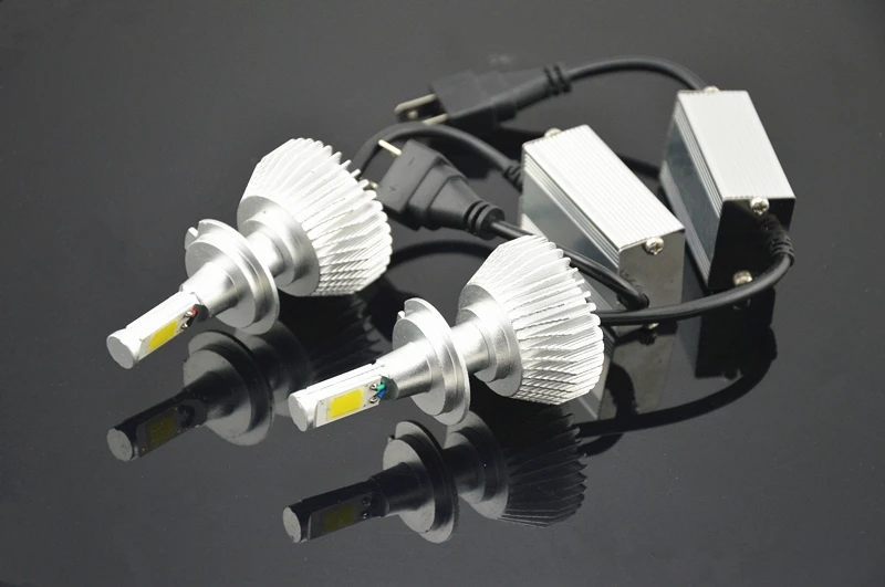 

2x H7 Headlight Conversion Kit 40w 6000K H7 12V/24V Head Car Xenon White Headlight Lamp High Low Kit Globes Bulbs LED headlight