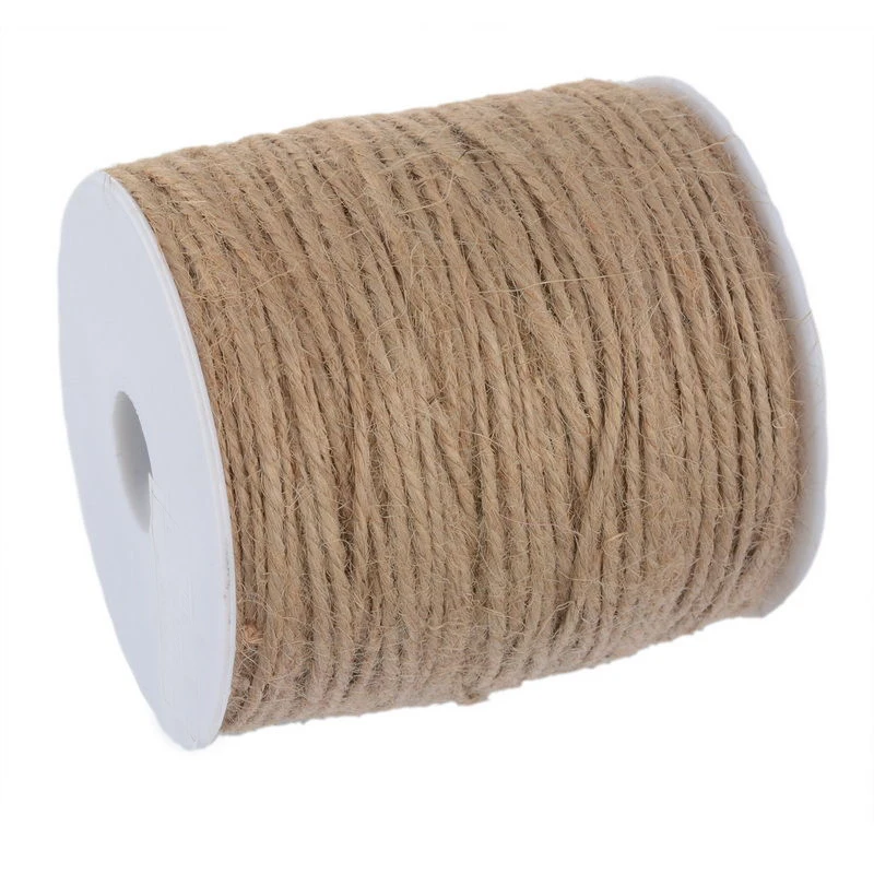 1 Roll Jute String Brown 2mmin Cords from Home & Garden on Aliexpress