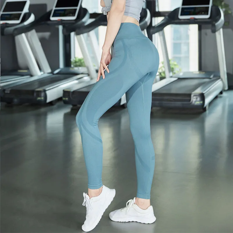 

Energy Seamless Leggings Women Fitness Sport Pant Trainning Gymwear Workout Running Leggings High Waist Tummy Control Pant Solid