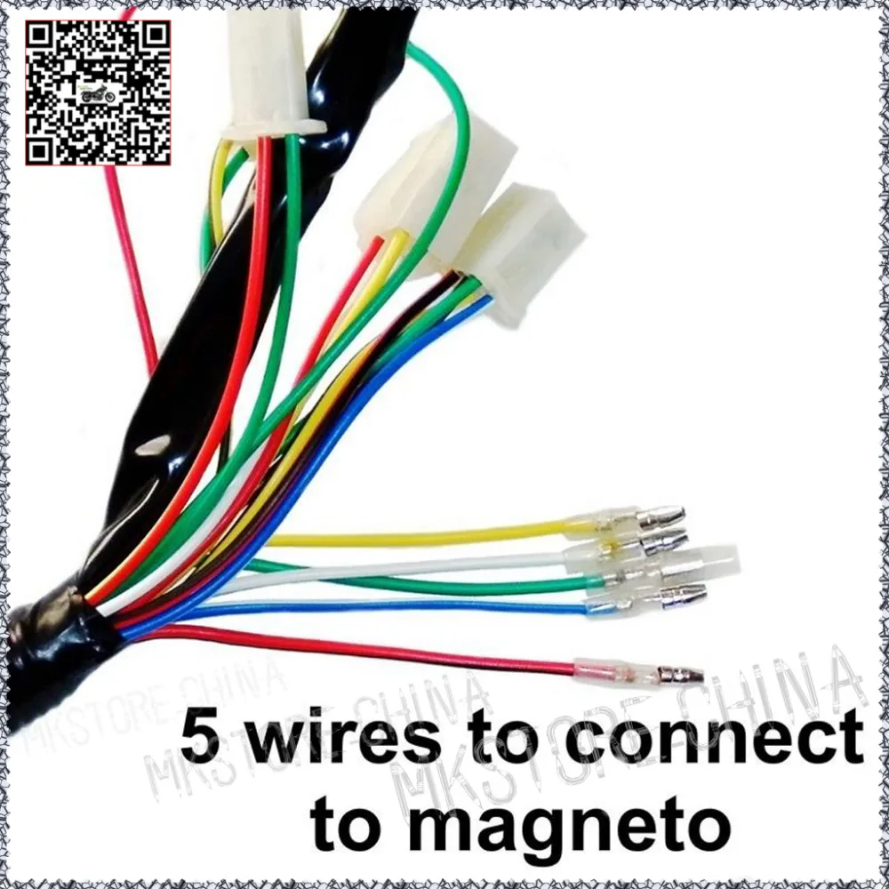 50cc 70cc 110cc 125cc ATV Quad Electric Full Set Parts+Wire+CDI+Ignition  Coil+Rely+Rectifier+Key +Function Switch+ Spark plug-in ATV Parts &  Accessories ...