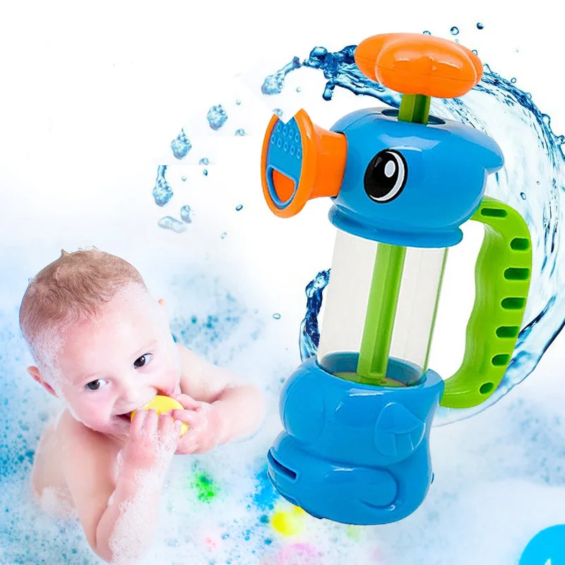 1 pz new divertenti giochi dacqua per bambini ippocampo stile giocattoli da bagno piscina