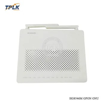 

Hua wei Hg8546M Gpon ONU ONT FTTH HGU router mode 1GE + 3FE + wifi ONT wireless optical network terminal, with adapter, no box