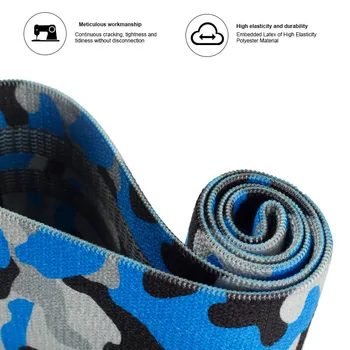 

Hip Glute Elastic Resistance Bands Booty Strap Anti Slip for Home Fitness Yoga Sports SMN88