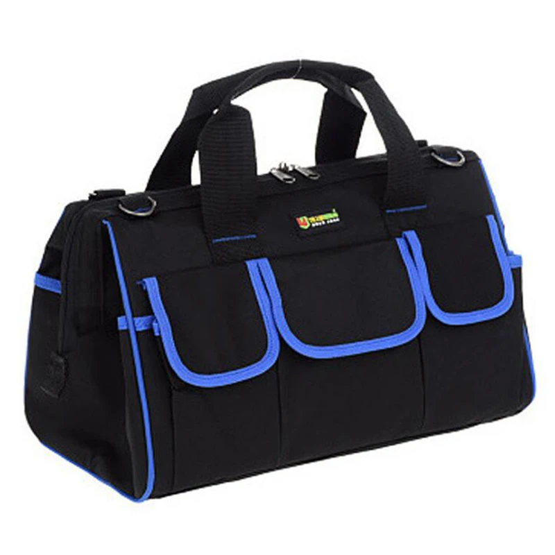 

Tool Bag Multi-function Large Canvas Shoulder Electrician Bags Hardware Repair Kit Manual Electrician Tool Kit Bags