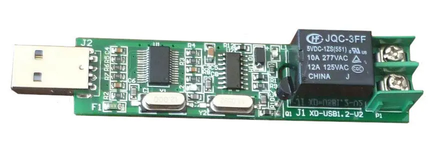 

usb control relay board / pc intelligent controller / usb control 220V switch home automation module