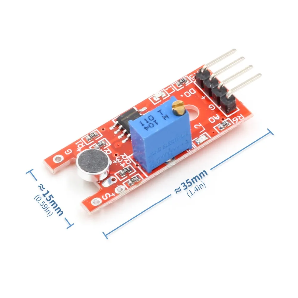 Высокое качество 1 шт. LM393 Микрофон Звук голоса сенсор модуль аналоговый цифровой выход сенсор s Принять главный чип