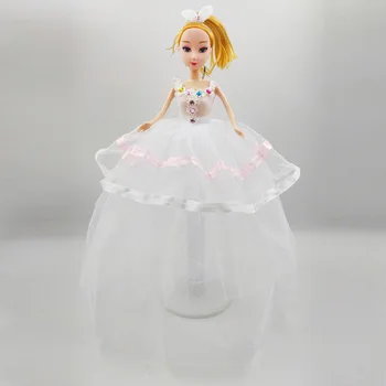 

Barry Lang Simulates Doll Wedding Dress Suit Girl Toy Enamel Decoration kawaii Doll Accessories Girl and Free Shipping