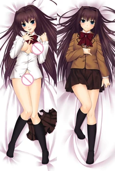 

Anime Mahou tsukai no yoru character sexy girl Aozaki Aoko & Alice Kuonji Dakimakura pillow cover Hugging Body PillowCase