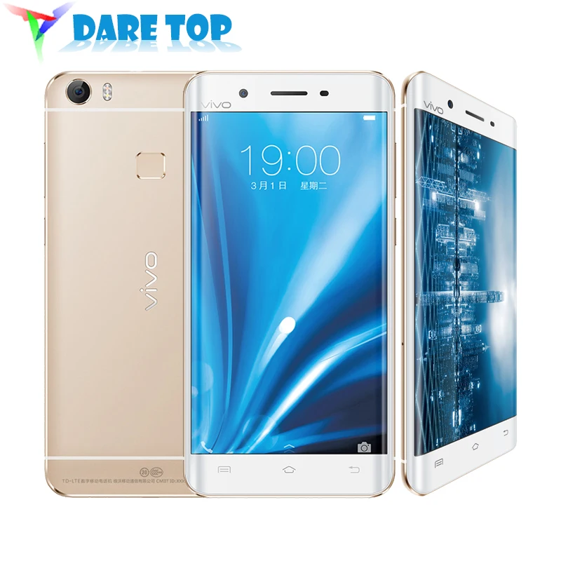 Original VIVO Xplay5 Xplay 5 Mobile Phone Full Metal Curved Edge 5.5