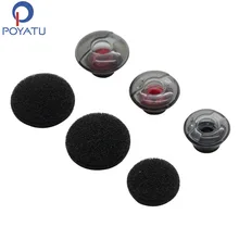 Силиконовые вкладыши POYATU для Plantronics Voyager 5200, силиконовые наушники, 3 шт., мягкие гелевые амбушюры, 3 шт., накладки для подушек, S/M/L