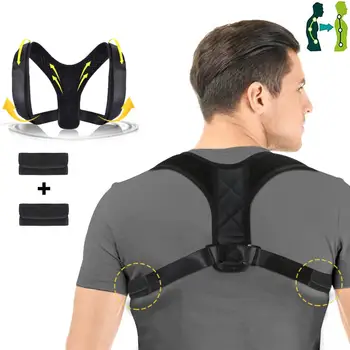 Posture Corrector Clavicle Support Brace Adult Children Back Support Belt Pain Relief back brace posture correction