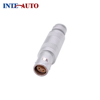 

4 Pins M9 Size Circular Push-pull self-locking advanced audio connector,half-moon stepped male plug,TFA.0S.304
