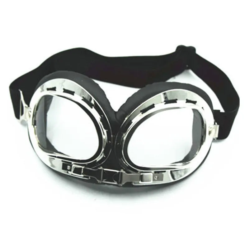 

Motorcycle Windshield Anti Fog Lens Fit Over Glasses Safety Goggles Pilot Biker Custom Chopper Bobber