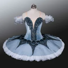 Женские профессиональные Балетные платья-пачки, танцевальные костюмы, классическая балетная пачка для девочек AT0091