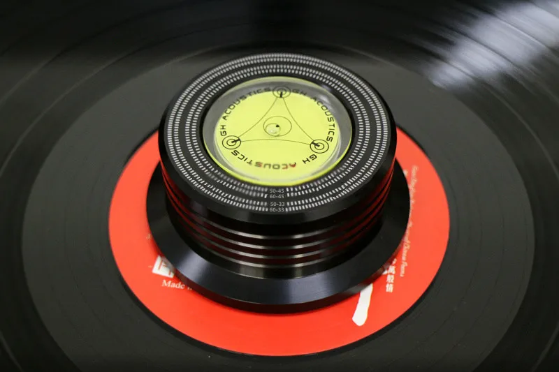 W 004 LP запись металлический диск стабилизатор Вес виниловый проигрыватель HiFi