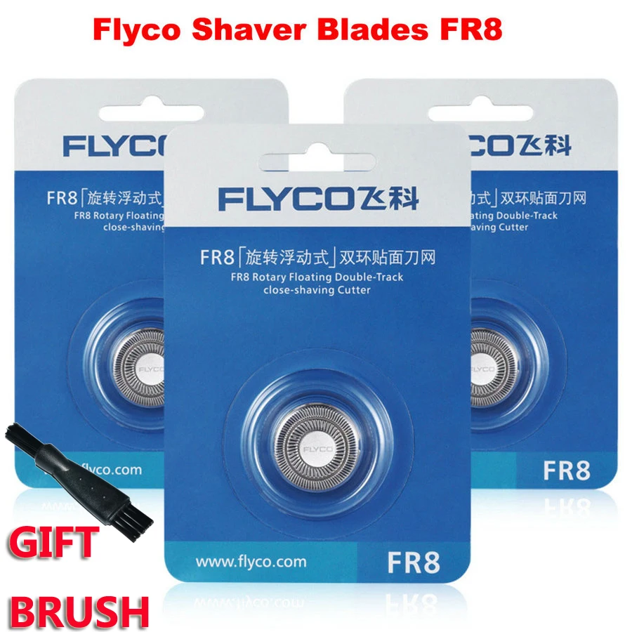 Бритва FLYCO 3 шт. превосходное Сменное лезвие для бритвы FS339 FS376 FS372 FS867 FS375