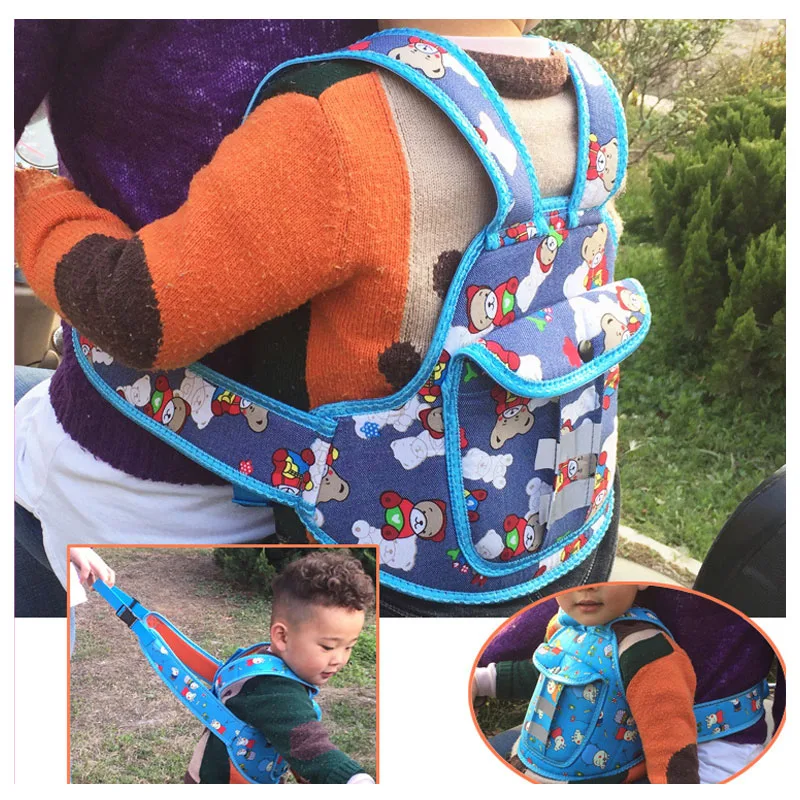 

Baby Child Motorcycle Bike Bicycle Seat Safety Backpack Carrier Baby Dinning Chair Protection Safety Walking Leash Strap