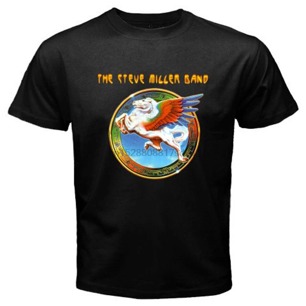 The Steve Miller Band Book of Dream Abracadabra Мужская черная футболка Размер Unique Mans уникальная
