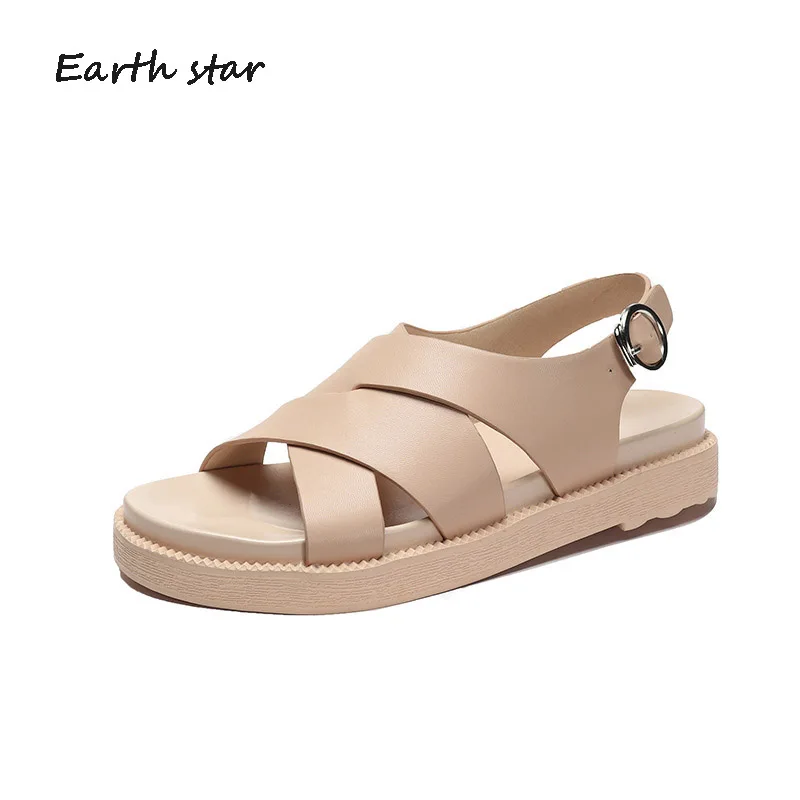 

Gladiators Shoes Women Sandals zapatos de mujer Summer Fashion Retro Rome Style chaussures femme Ladies footware Black Shoes