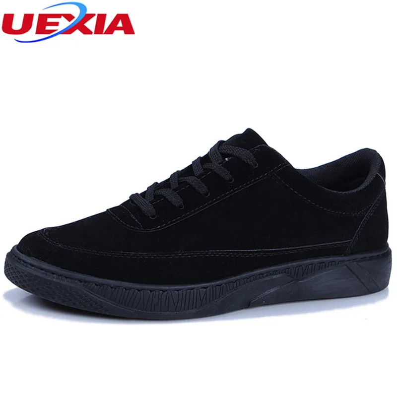 

UEXIA 2018 New Men's Casual Shoes Platform Leather Breathable Fashion Comfortable Flats Business Formal Moccasins Zapatos Hombre