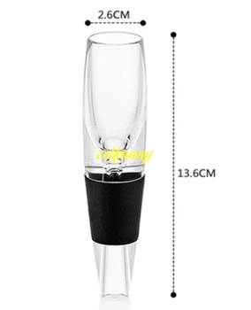 

300pcs/lot Acrylic Mini Wine Aerator Quick Aerating Red Wine Whiskey Magic Aerator Decanter Bottle Pourer Spout