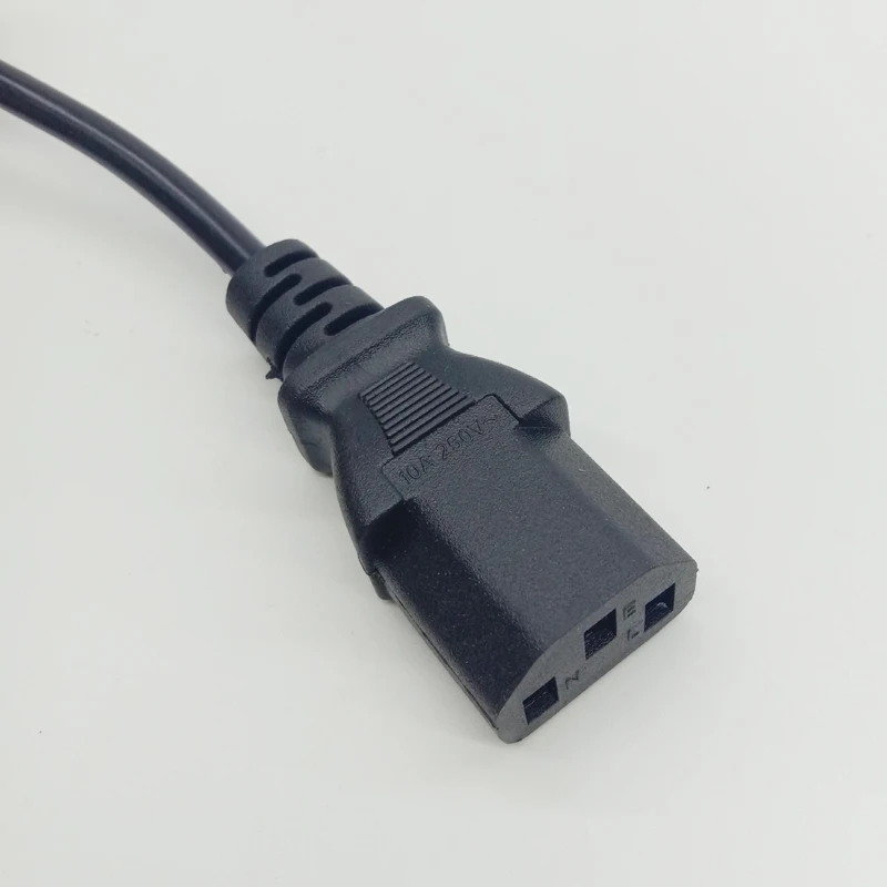 10 шт IEC C13 Мощность удлинитель 1 M ЕС plug Питание Ведущий Шнур для Dell компьютерный монитор ПК Принтер samsung LG TV Xbox