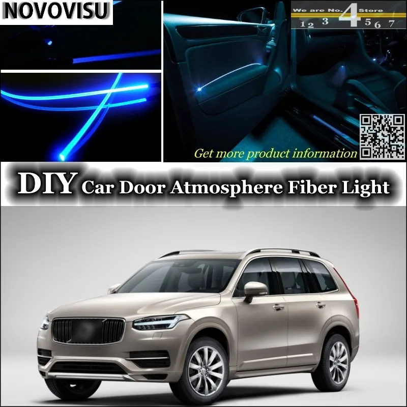 NOVOVISU For Volvo XC90 interior Ambient Light Atmosphere Fiber Optic