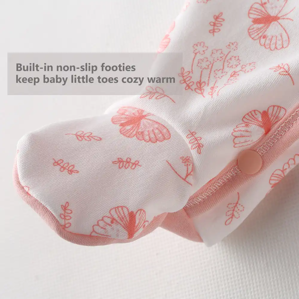 footie pajamas with mittens