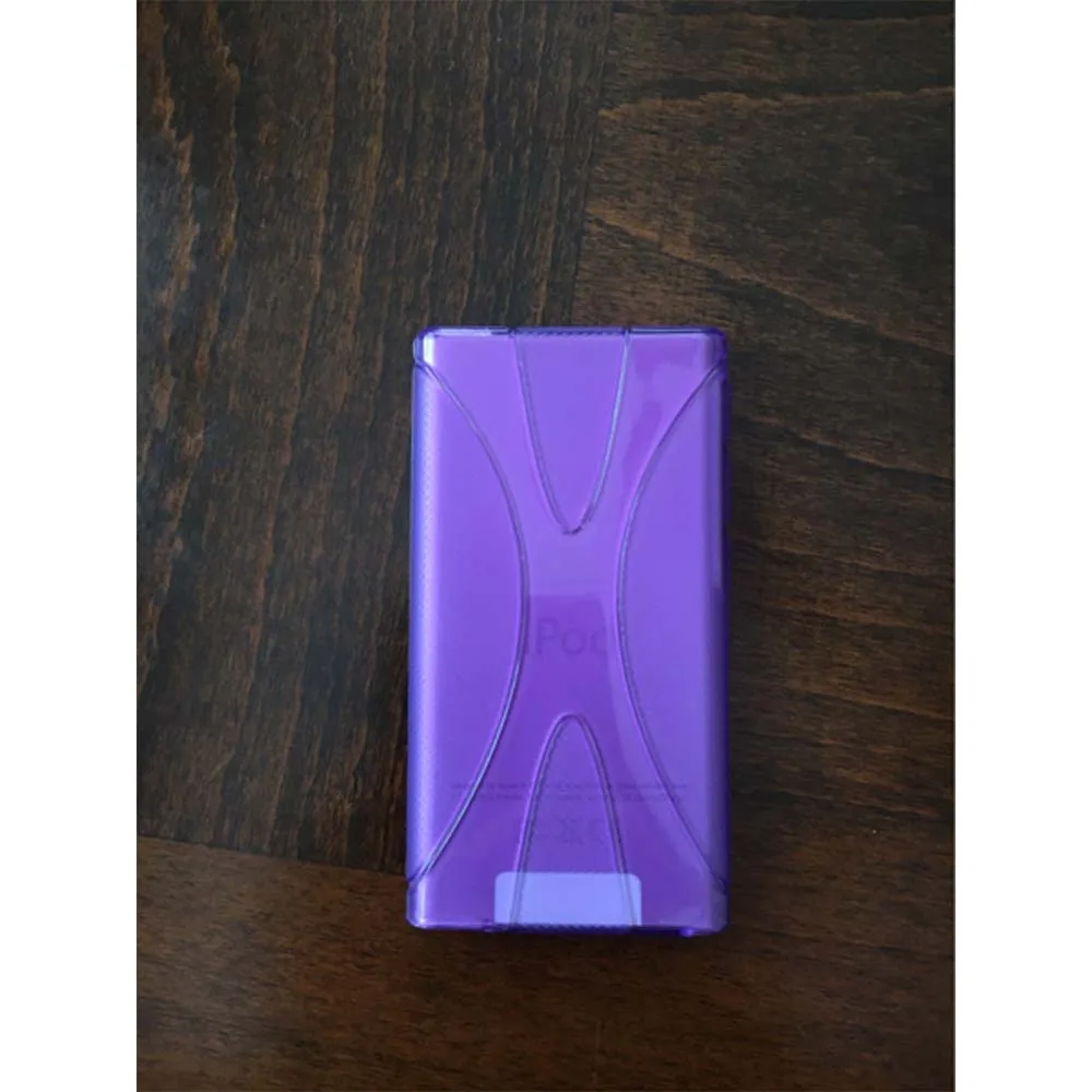 50 шт./лот тонкий мягкий ТПУ чехол для iPod Nano 7 8 + 100 шт Защитная пленка
