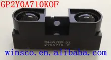 GP2Y0A710K0F 100% NOVO SHARP 2Y0A710K 100-500 cm sensor de distância Infravermelho (ADICIONAR CABO)