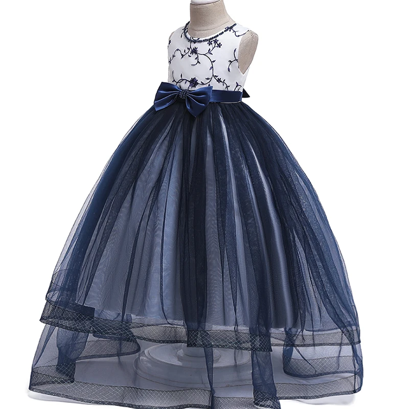 Нарядное шелковое платье с вышивкой на новый год|girls dress|little girls dressesgirl dresses for weddings |