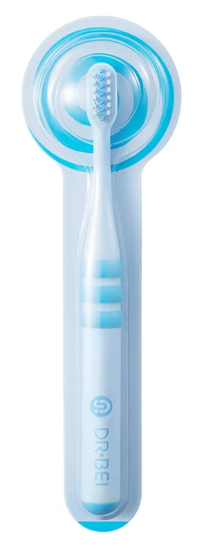 Синий In stock Xiaomi Doctor B Kids Tooth Mi Brush Deep Clean Soft Sandwish-bedded Toothbrush Oral Care Health for Children - Цвет: Синий