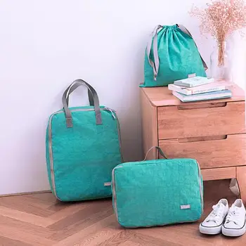 

8pcs/set Waterproof Shoes Clothing Storage Bags Drawstring Bag Pouch Holder Container Home Multifunctional Travel Organizer Bag