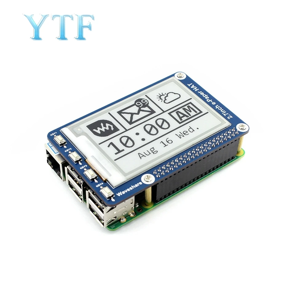 2,7 дюймовый чернильный экран электронная бумага дисплей модуль красный черный и белый триколор для Arduino raspberry pi