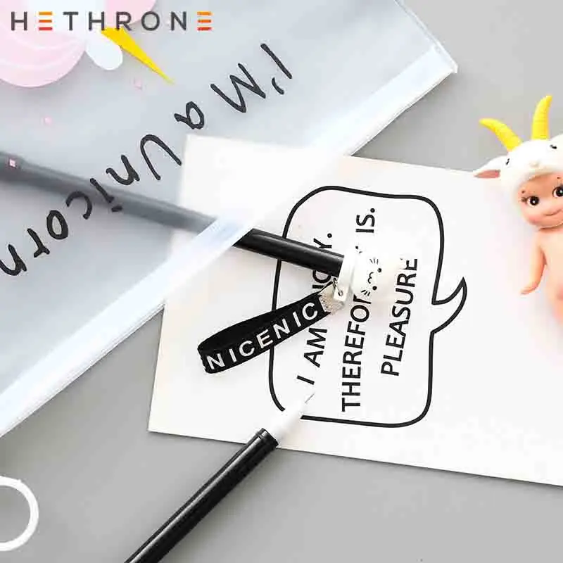 Чехол карандаш для ноутбука Hethrone с леопардовым единорогом сумка хранения файлов