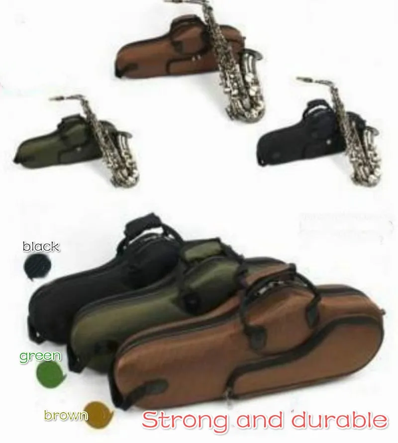 Durable Alto saxophone bag sax casebag bicyclebag and shoe setcase