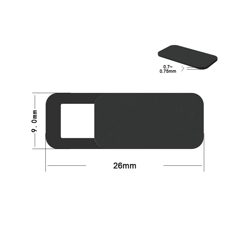

3 Pcs Mobile Phone Laptop Camera Cover Universal Protector Privacy Protect Sticker QF66